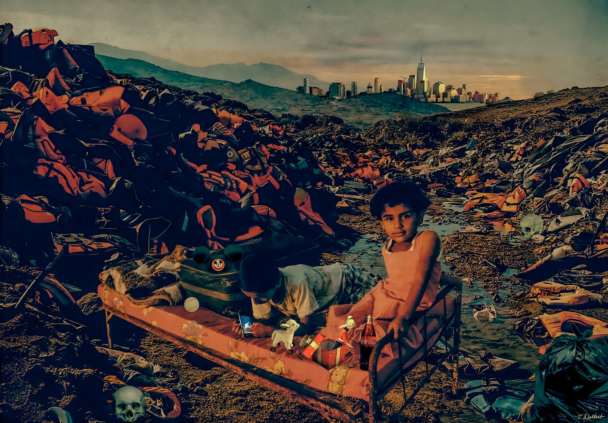 Children in Waste Land